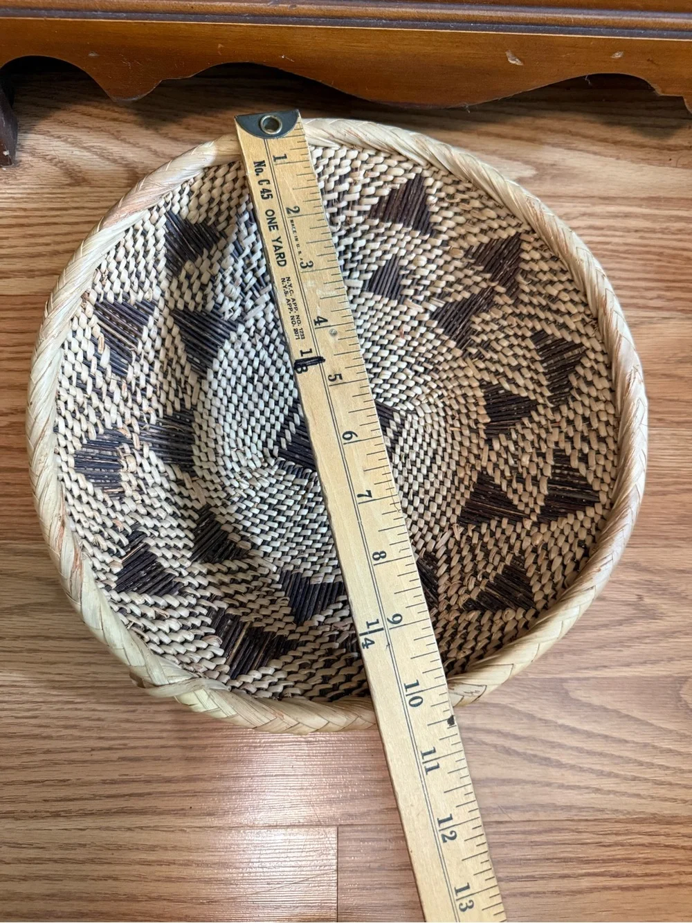 Tonga Binga basket from the Binga district in Zimbabwe and southern Zambia
